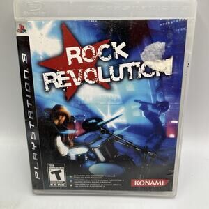 Rock Revolution (Playstation 3 PS3) Game - Complete With Manual KONAMI